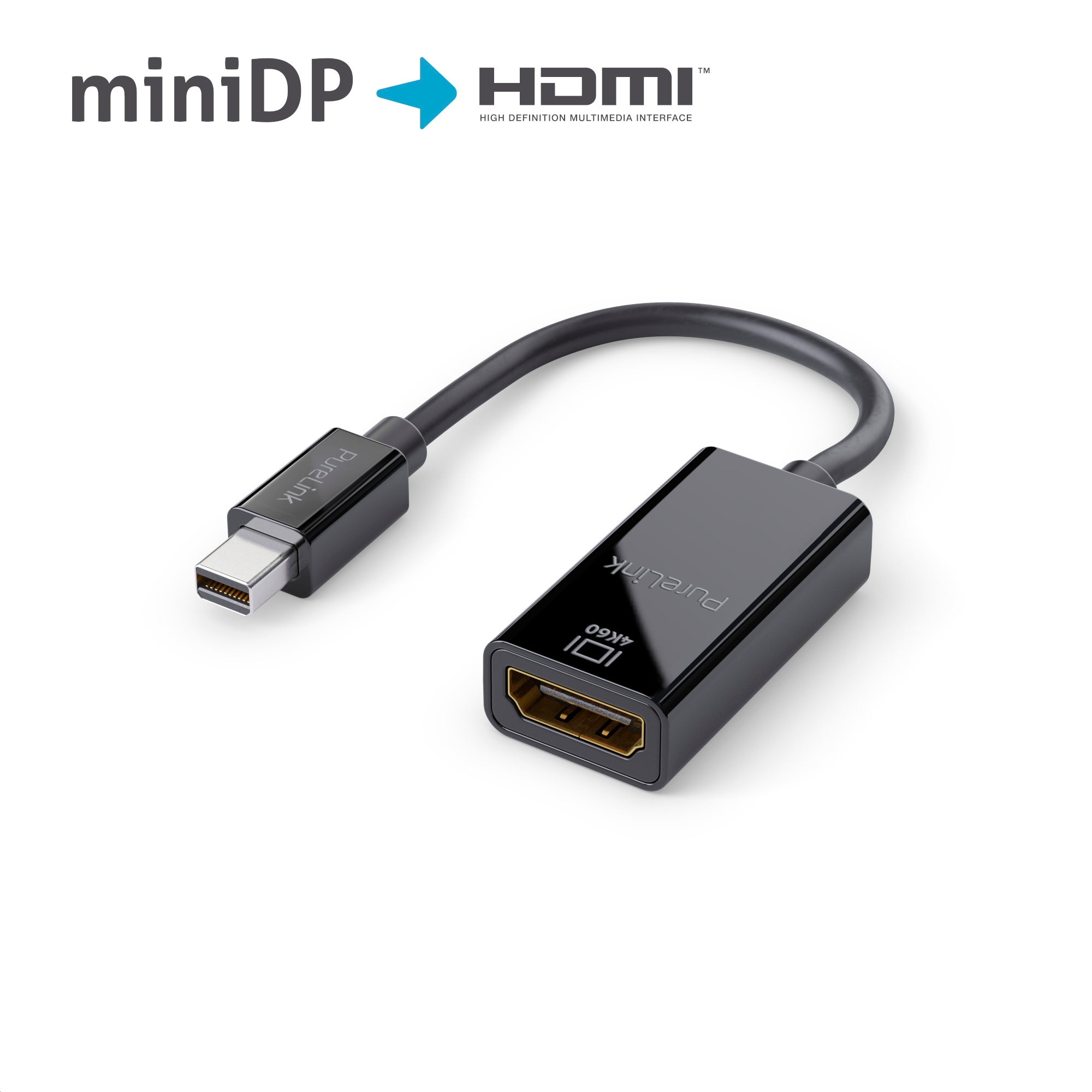 PureLink - iSerie. Premium Mini DisplayPort auf HDMI 0,15m PureLink - iSerie. Premium Mini DisplayPort auf HDMI 0,15m